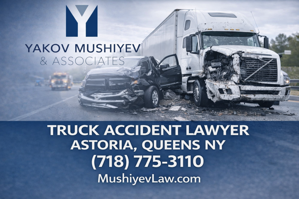 Truck accident lawyer in Astoria