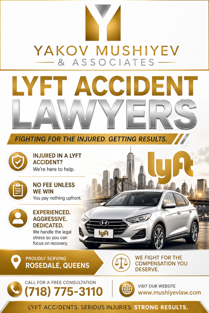 Lyft Accident Lawyers Queens BEST Lawyers in QUeens