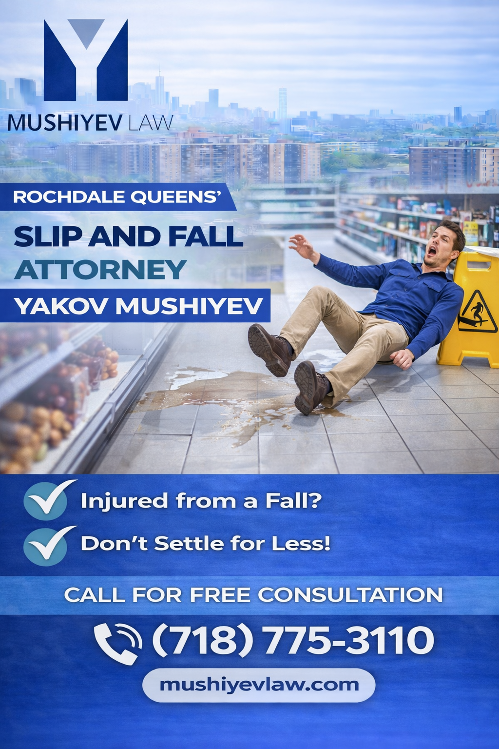 Slip and Fall Accident Lawyer in Rochdale Queens Best Lawyer