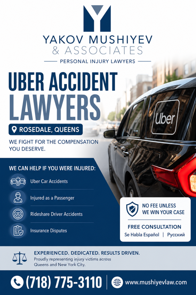 Uber Accident Lawyer Rosedale Queens NY