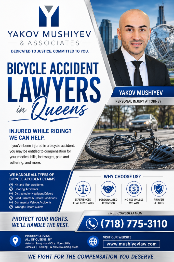 Bicycle Accident Attorney in Queens the best attorney in queens