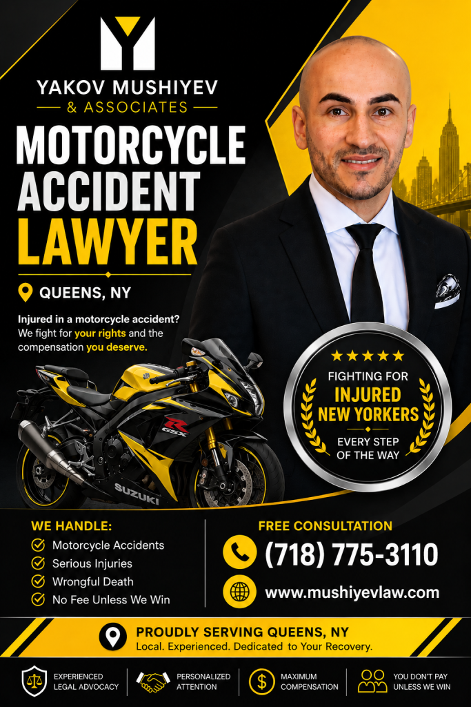 Motorcycle Accident Attorney Queens NY