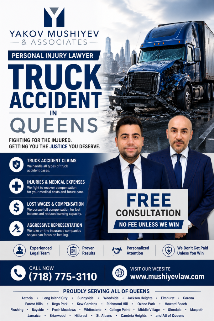 Personal Injury Lawyer Queens Truck Accident Lawyer