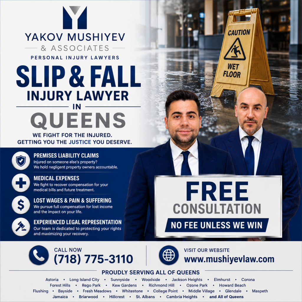 Slip and Fall Accident Lawyer in Queens