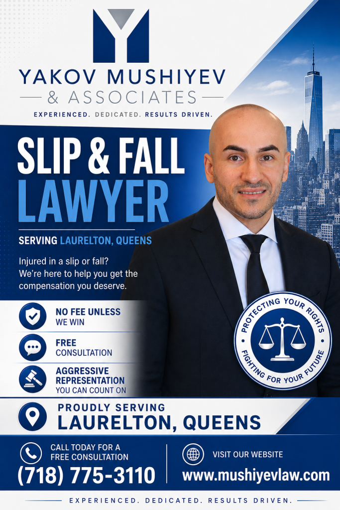 Slip and Fall Attorney Lawyer Queens New York Laurelton NY