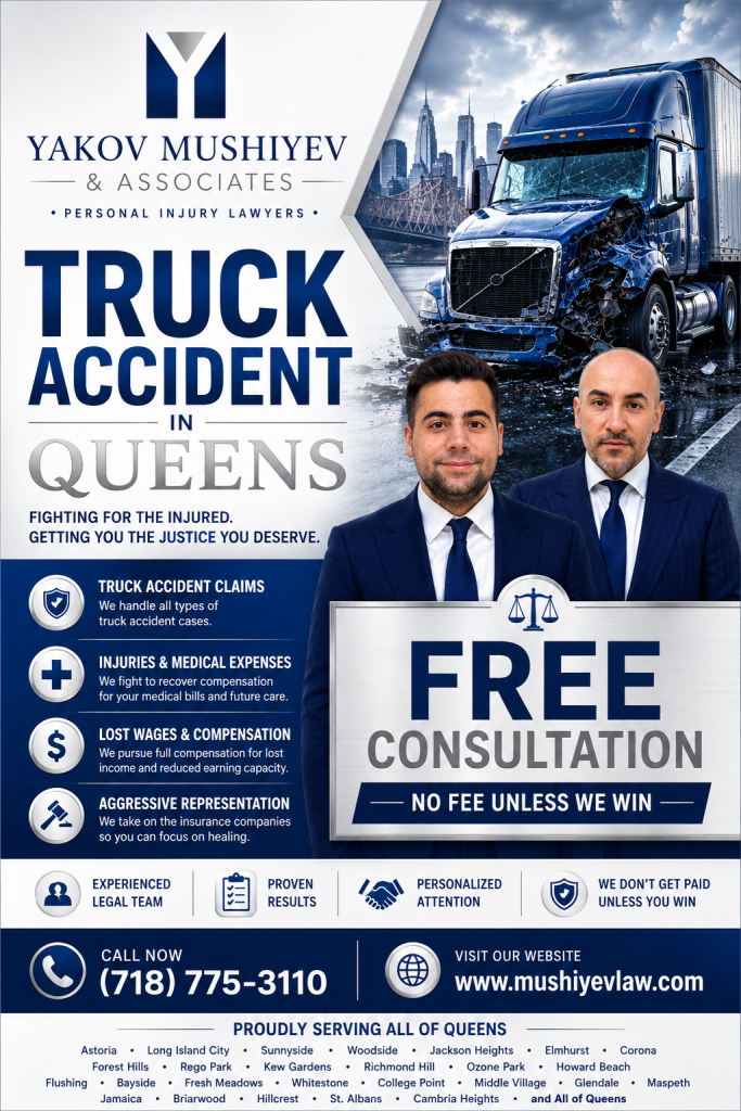 Truck Accident Lawyer Personal Injury Lawyer in Queens