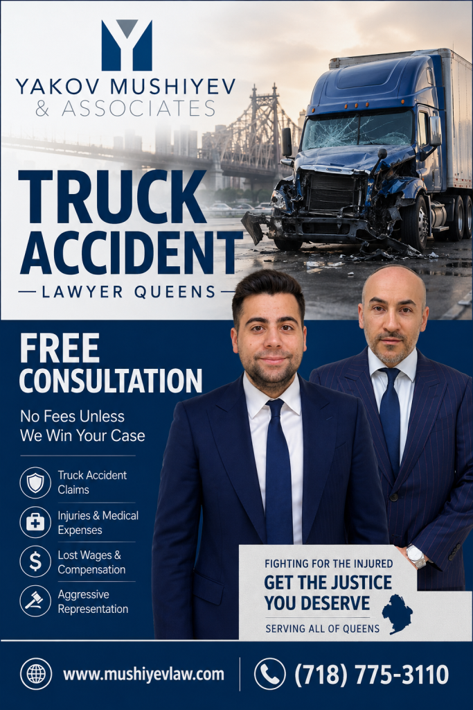 free consultation truck accident lawyer queens