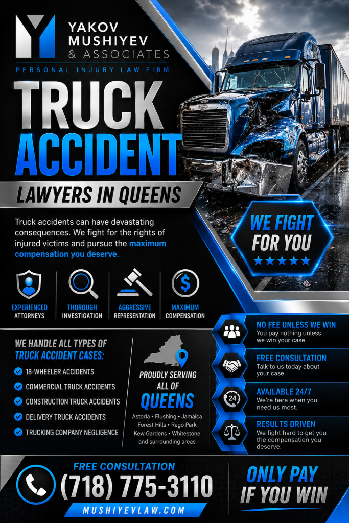 Truck Accident attorney in Rego Park