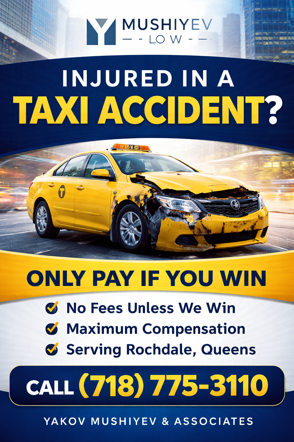 Taxi Accident Lawyers Rochdale Queens