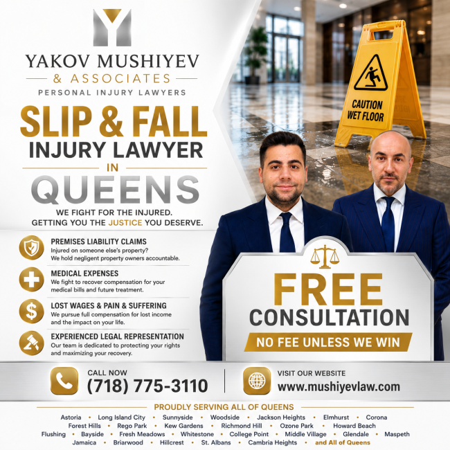 Slip and Fall Accident Lawyers Queens