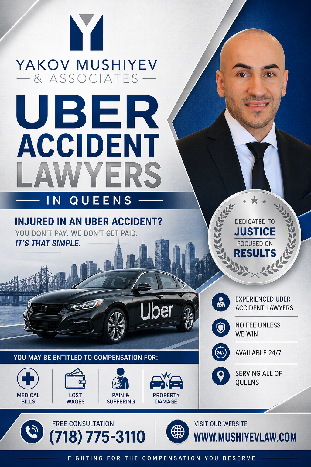 Uber Accident Law Firm in Queens, NY