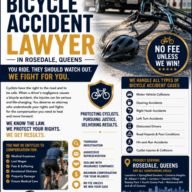 Bicycle Accident Lawyer in Rosedale Best Accident Lawyer