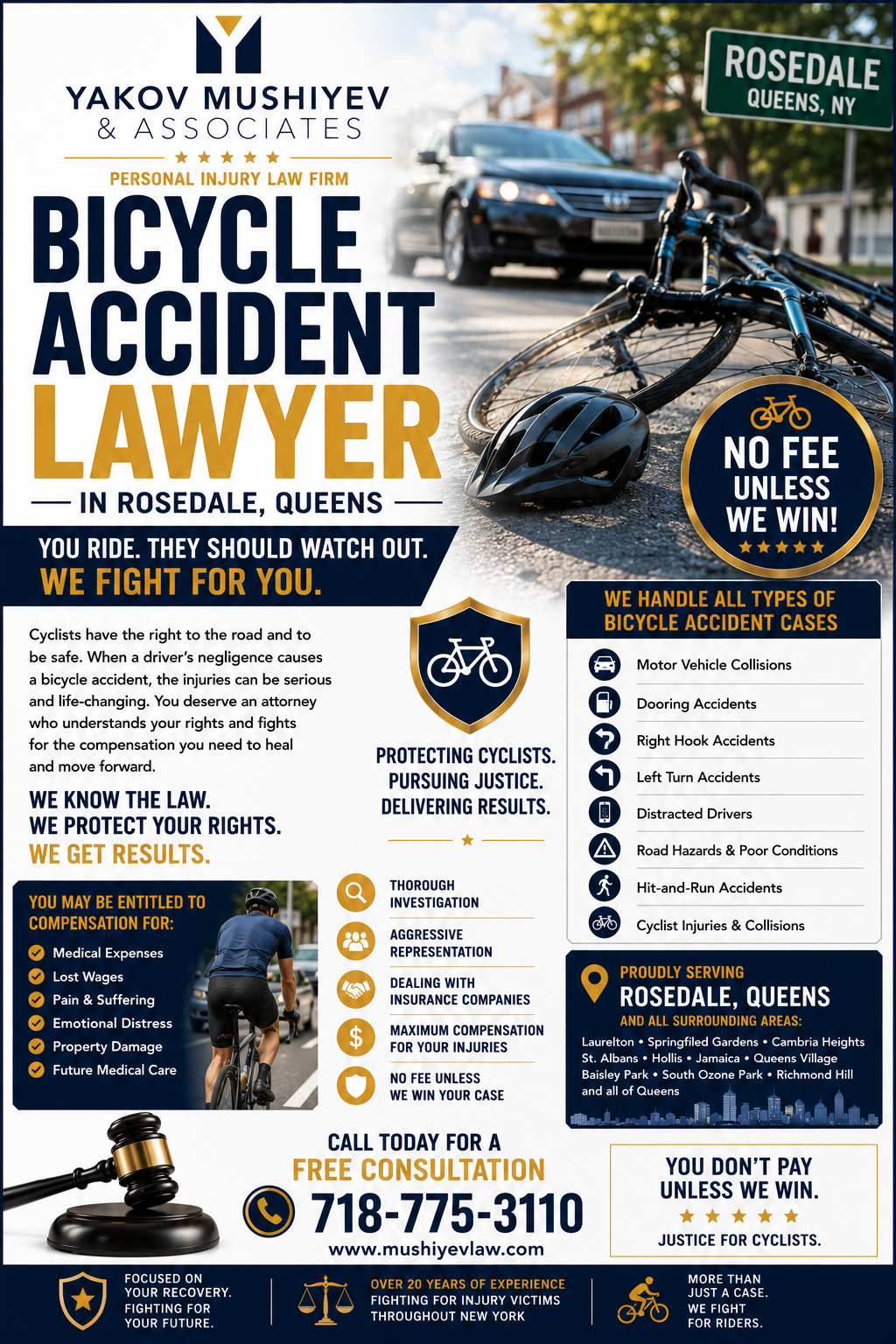 Bicycle Accident Lawyer in Rosedale Best Accident Lawyer