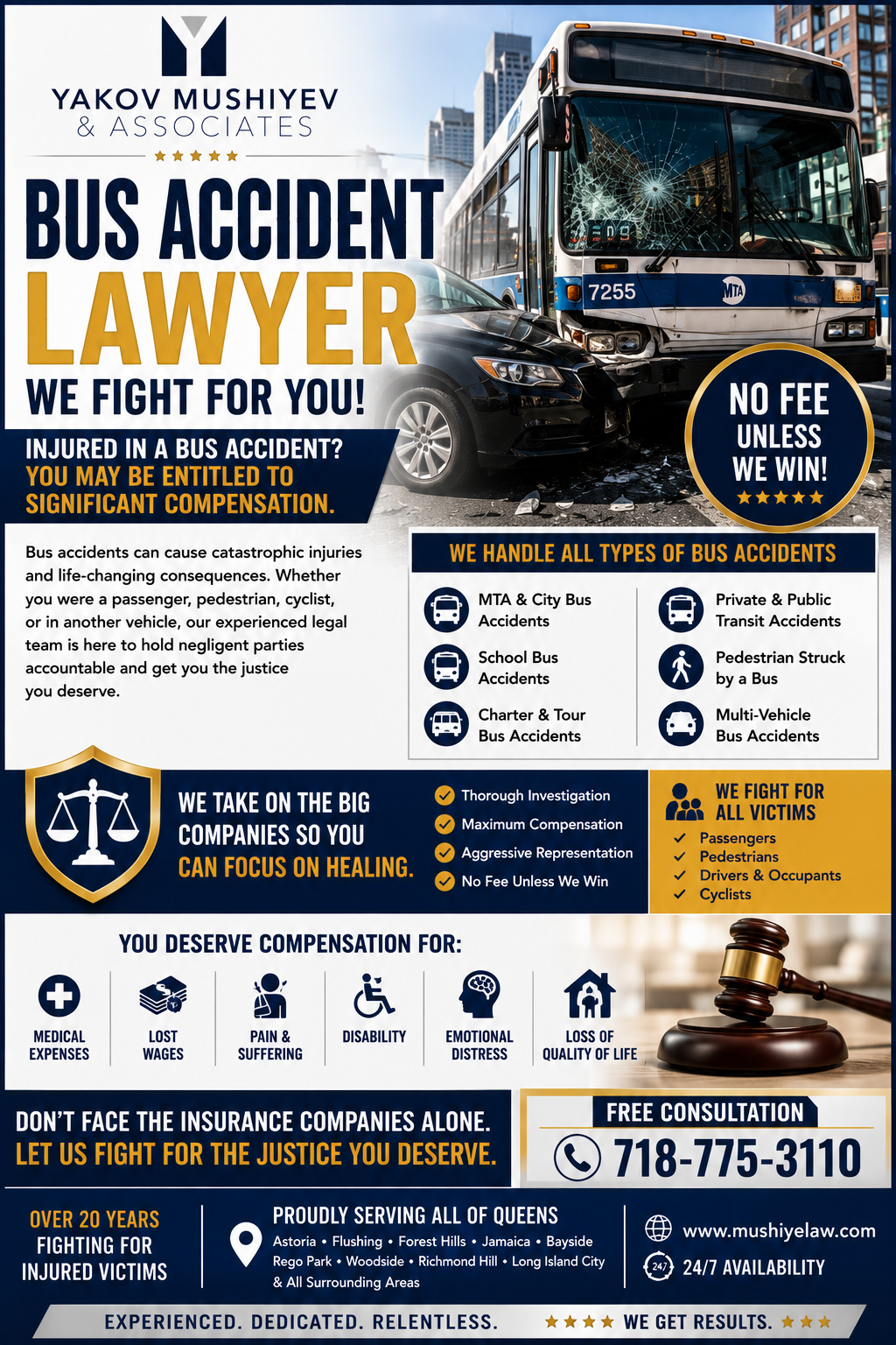 Bus Accident Lawyer in New York Queens Long Island Best Accident Bus Lawyer in Queens