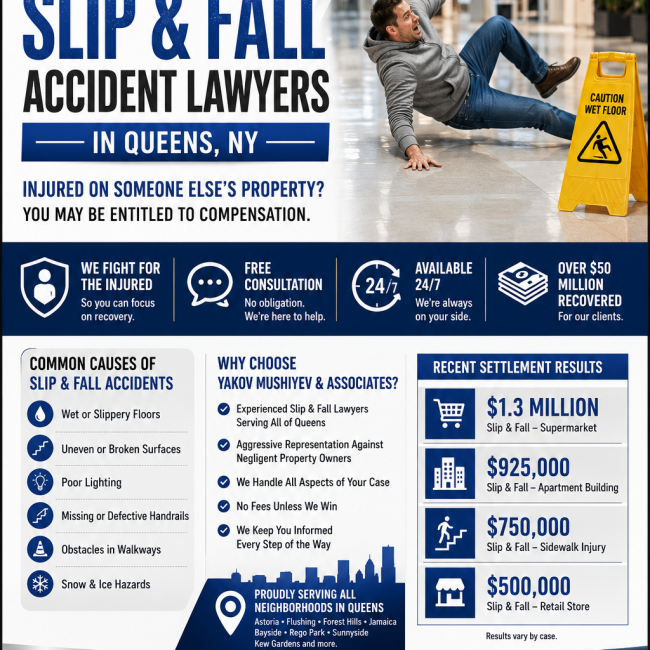 Slip and Fall Accident Lawyer New York