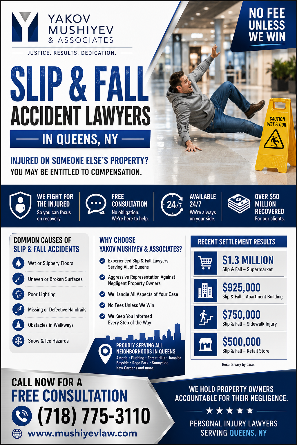 Slip and Fall Accident Lawyer New York