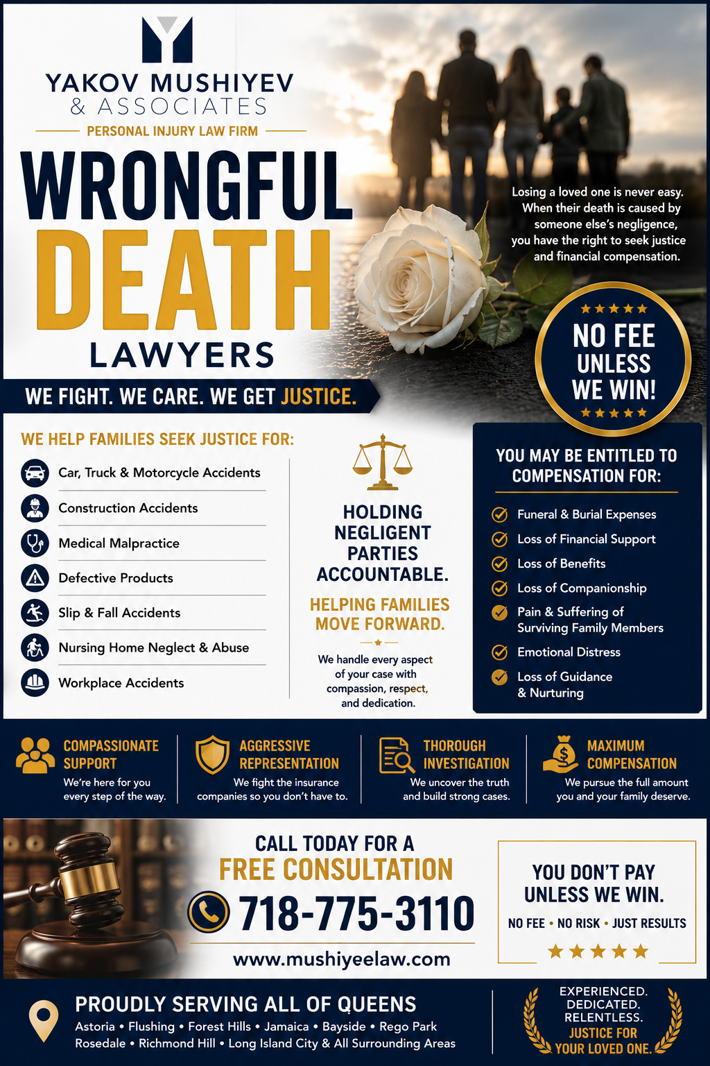 Wrongful Death in Lawyer in Queens New York Best Lawyer in Queens