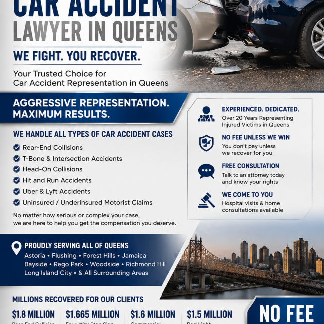 car accident lawyer in queens rego park