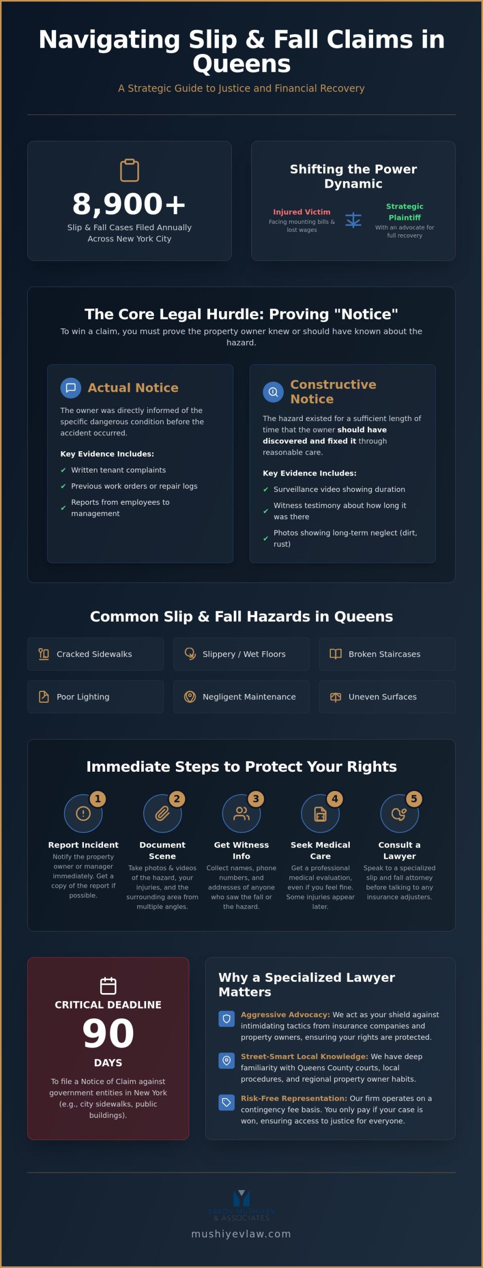 Slip and Fall Lawyer Queens: Fighting for Your Rights in 2026