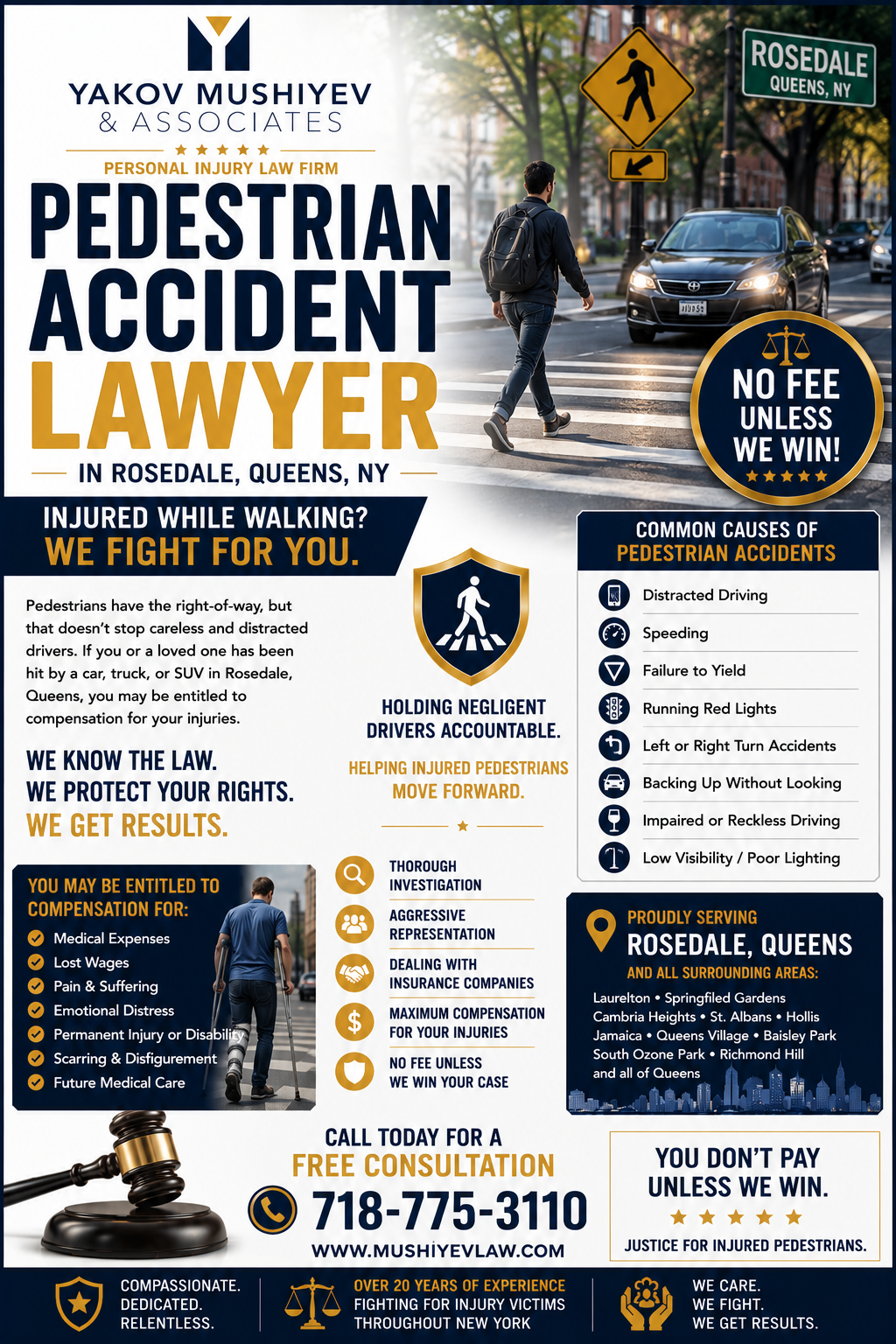 pedestrian accident lawyer in rosedale queens