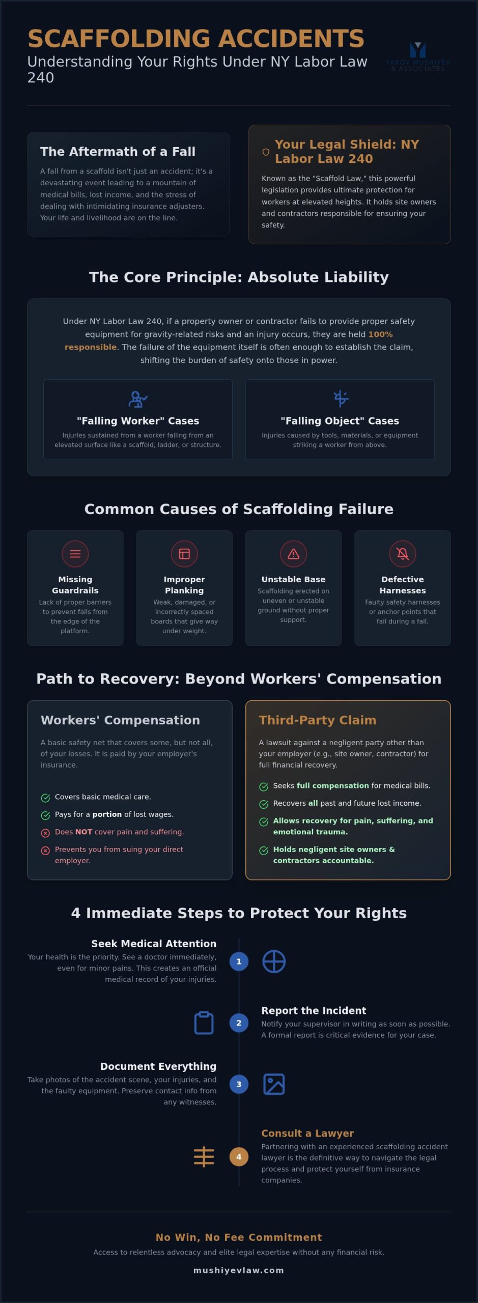 Scaffolding Accident Lawyer NYC: Protecting Queens Construction Workers