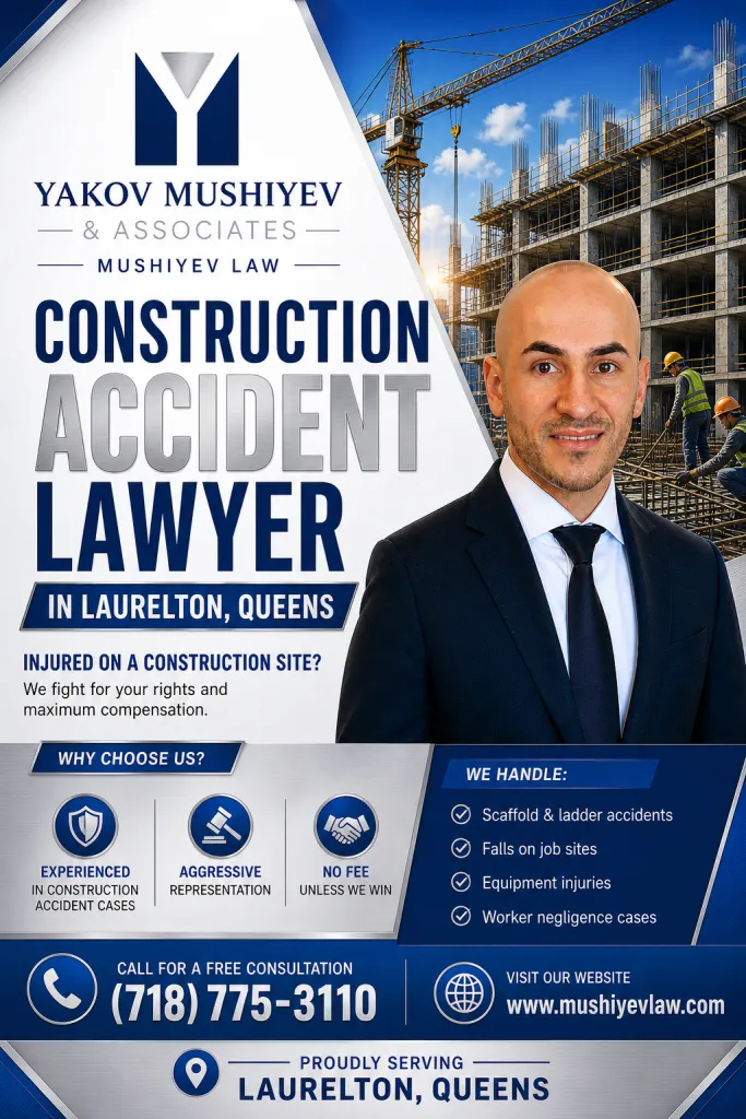 Best Construction Accident Lawyer Laurelton Queens NY