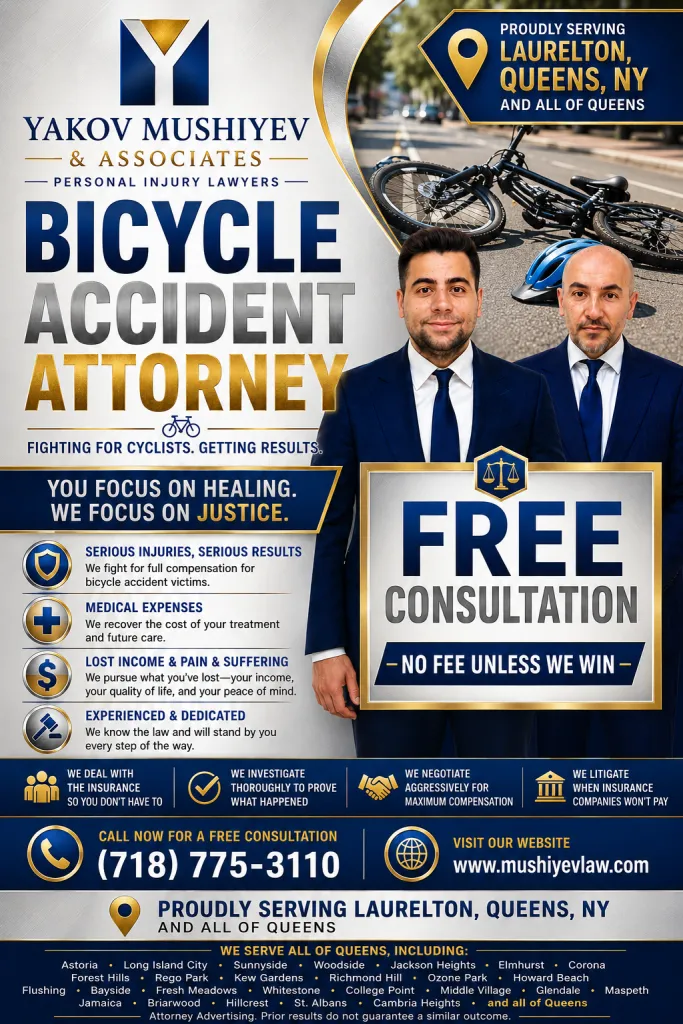 Bicycle Accident Lawyer in Laurelton