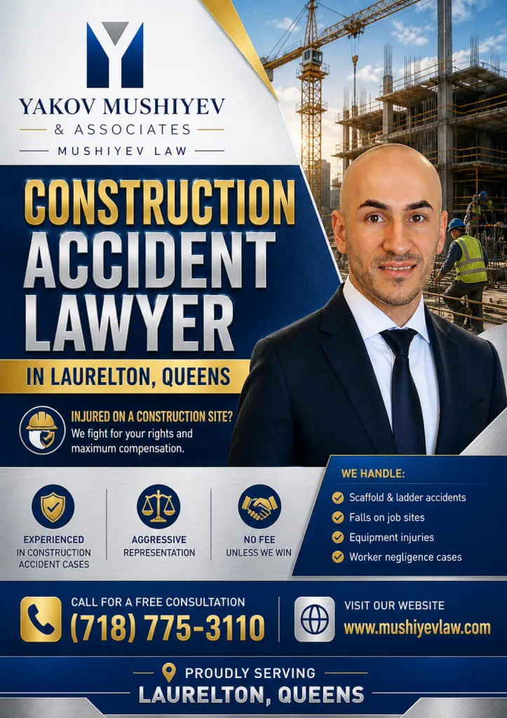 Construction Accident Lawyer Laurelton Queens NY