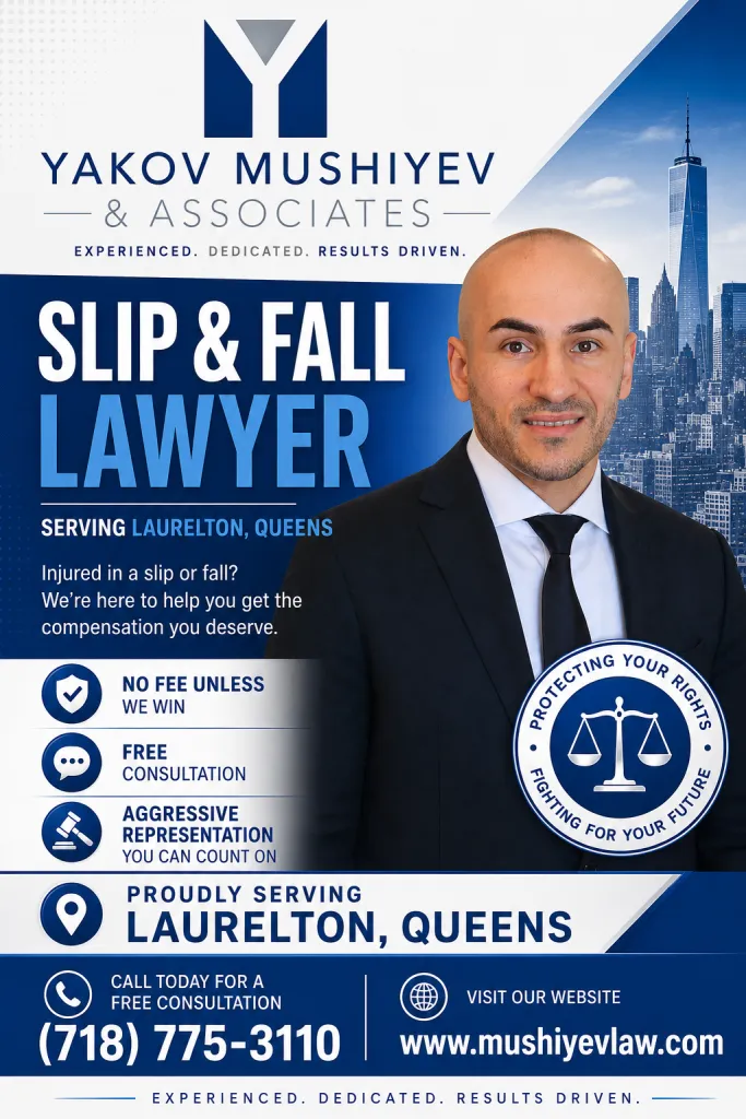 Slip and Fall Attorney Lawyer Queens New York Laurelton NY
