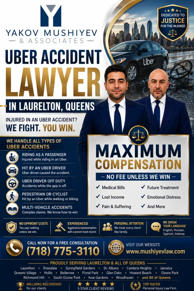 Uber Accident Lawyer Laurelton