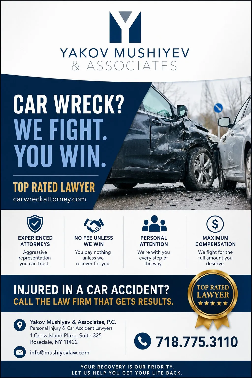 Lyft accident Fresh Meadows Queens best lawyer