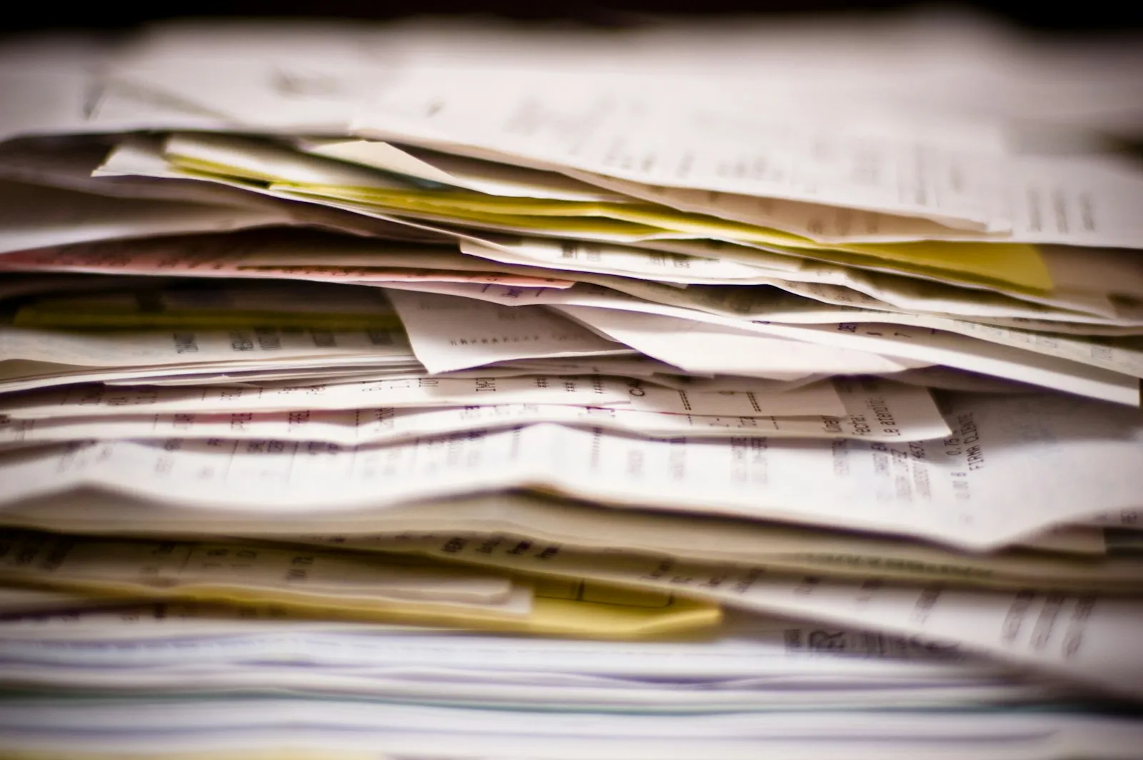 Box Truck Accident Lawyer in Bellerose – stack of insurance and claim papers