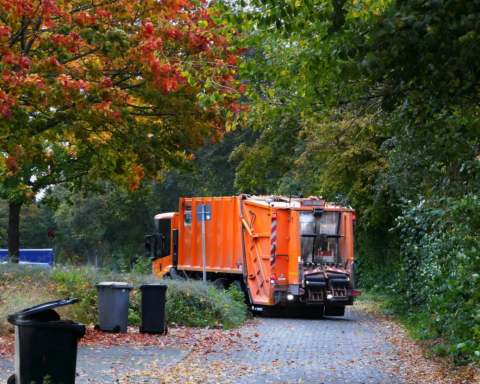 Garbage Truck Accident Lawyer in Bellerose – garbage truck parked on a street