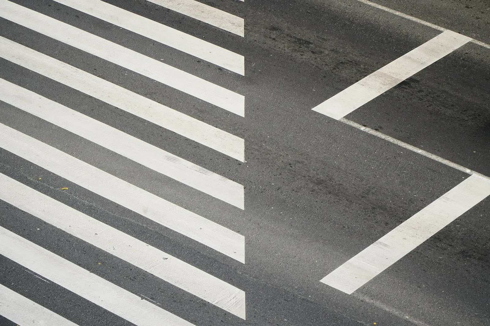 Pedestrian Accident Lawyer in Bellerose – crosswalk markings on the road