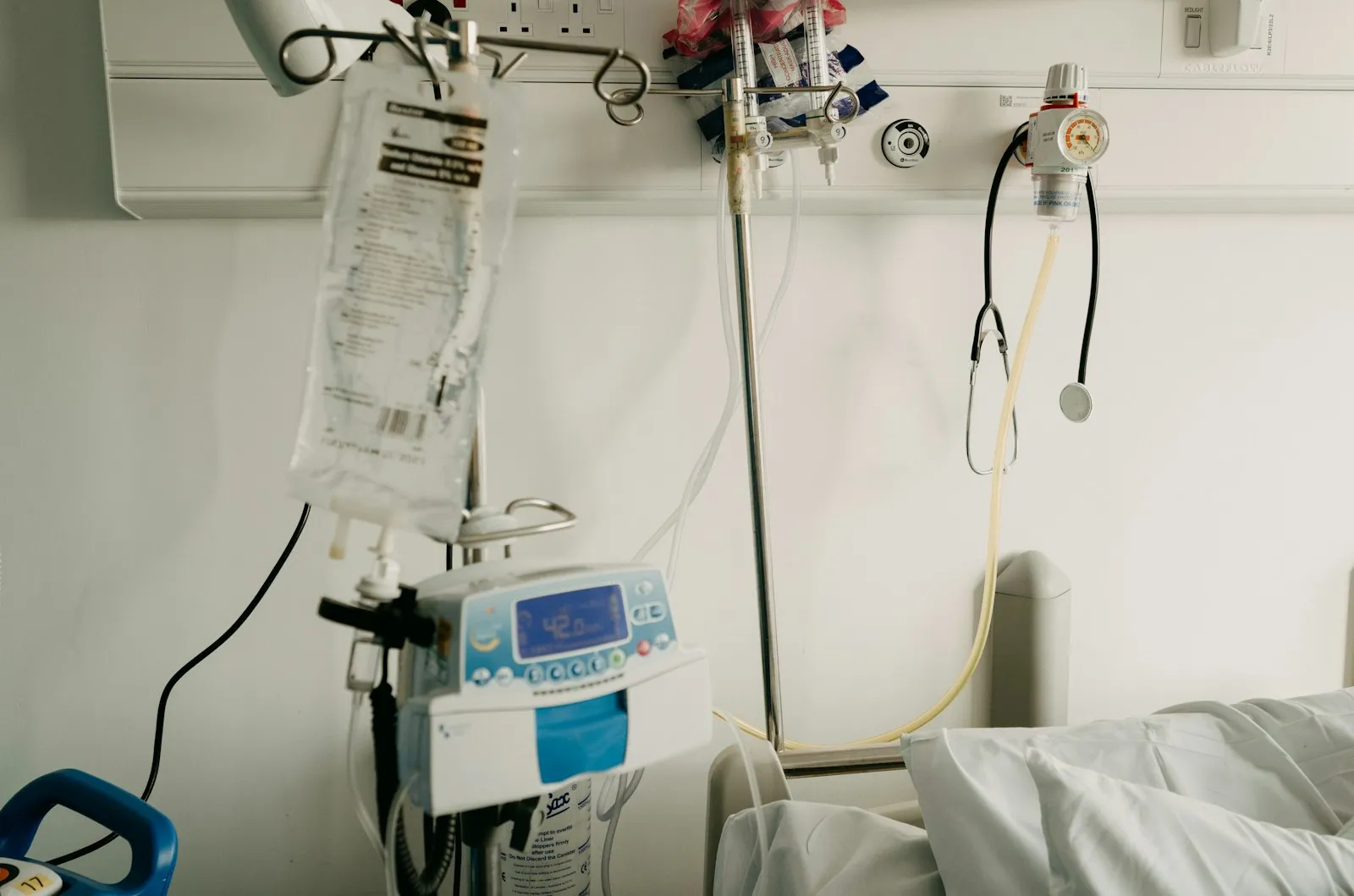 Personal Injury Lawyer in Bellerose – hospital room with a bed