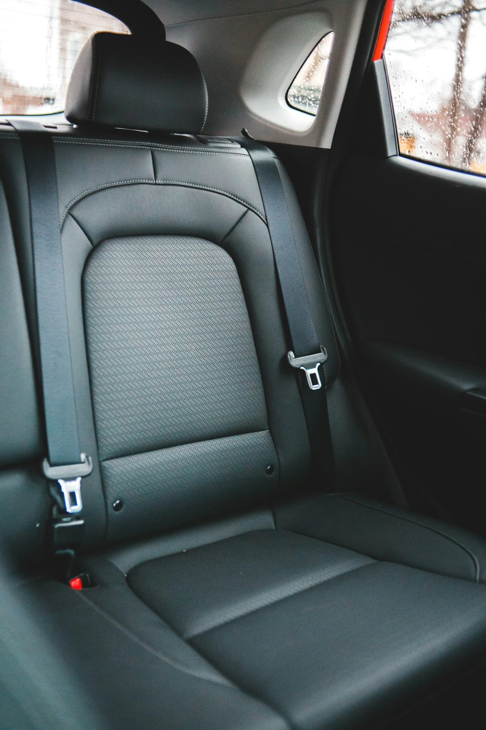 Rear passenger seat of a car
