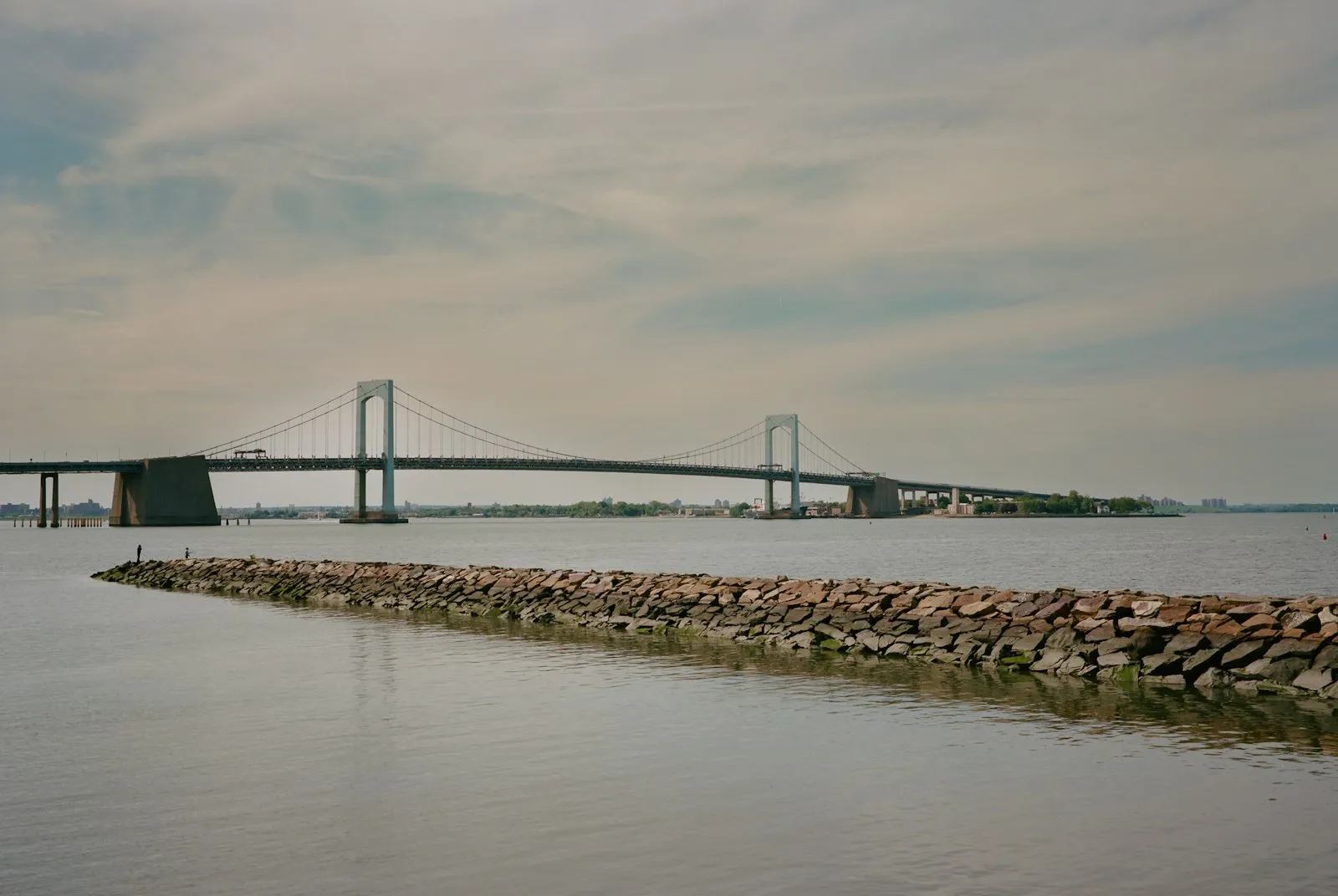 Waterfront view from Fort Totten Park in Bayside, Queens