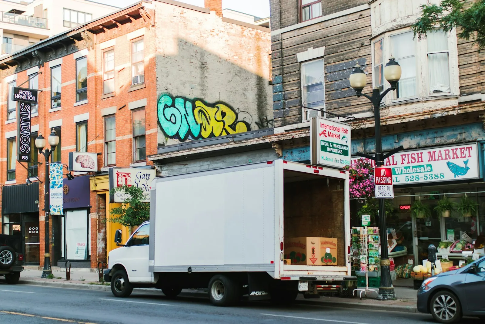 UPS Truck Accident Lawyer in Bellerose – delivery truck parked on a city street